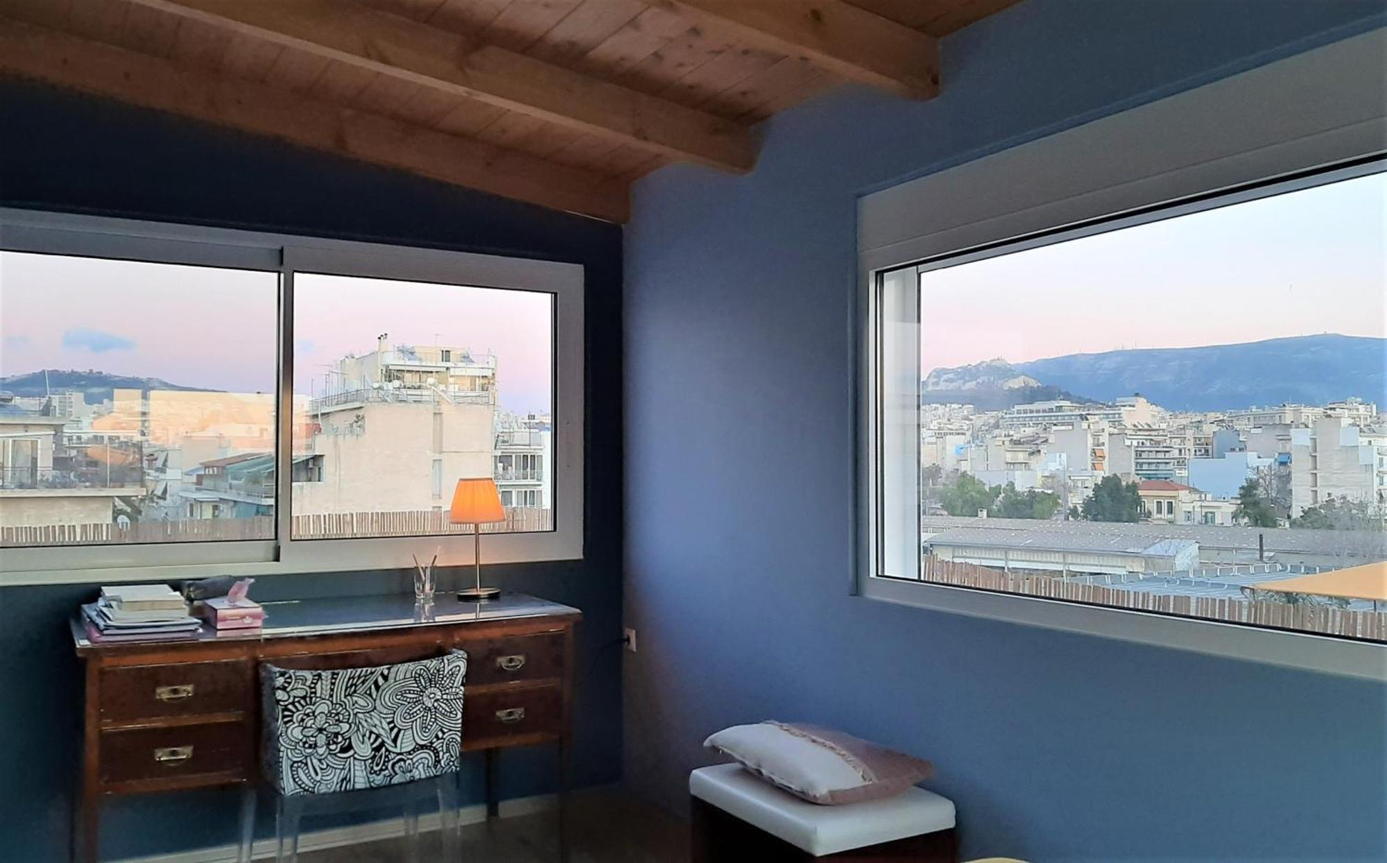 Ferienwohnung Sunshine Penthouse Athen Exterior foto